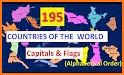 Countries, capitals and flags of the world related image