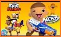 Shoot 'em all! : NERF Epic Pranks! Walkhtrough related image