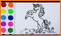 Unicornios para colorear y pintar related image