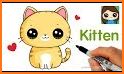 Coloring Kitty Winged Cat related image