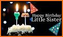 Happy birthday little sister related image