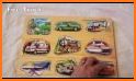 Vehicles for Kids - Flashcards, Sounds, Puzzles related image