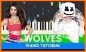 Selena Gomez Wolves Piano (ft. Marshmello) related image