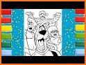 scooby coloring mystery related image