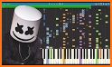 Marshmello DJ Piano related image