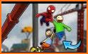 Spider vs Baldi & Neighbor Fall basic Flat related image