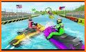 Jet Ski Boat Racing stunts: Top Speed boat Games related image