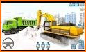 Real Heavy Snow Plow Truck Excavator Machine Games related image