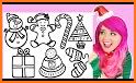 Christmas Coloring Game Treats related image