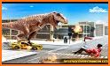 Angry Dino City Attack: Wild Animal Smasher Games related image