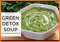 Serving Creamy low carb broccoli and leek soup related image