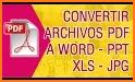 Convertir PDF (Jpg, doc, Word, xls, ppt) related image