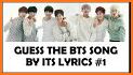 BTS Lyrics Quiz related image