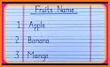 Fruits Name related image