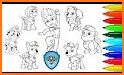 Coloring Book 2018 - Paw Puppy Patrol related image