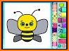 Coloring Book Animal For Kids : Little Bee related image