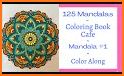 Adults Coloring Book - Mandala Coloring related image