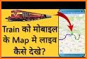 Live Location on Map - Indian Railway related image