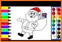 Christmas Coloring Book 🎅 Santa game for kids related image