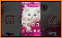 3D Cute Pink Kitty Launcher Theme related image