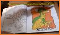 Dinosaurs 3D Coloring Book related image