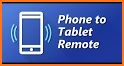 Phone to Tablet Remote for music and video related image