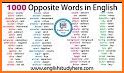 Opposite Words List related image