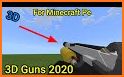 3D Gun Mod for Minecraft PE related image