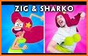 Zig and Sharko Piano Game related image