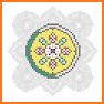 Mandala Color by Number: Mandala Pixel Art related image