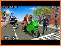 Bike Taxi Driving Simulator: Motorcycle Lift Game related image