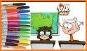 Coloring The Loud House related image