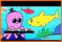 Coloring Baby Shark For kids related image