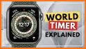 World Time Zone Watch Face 051 related image