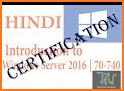 PRO, MS Server 2016 - MCSA 70-740 Certification related image