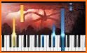 Stranger Things tiles piano related image