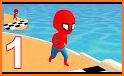 Spider Stickman 3D Race : Superhero Fun Race related image