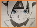 How To Draw Characters Anime Naruto & Boruto related image