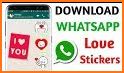 Romantic Stickers for Whatsapp related image