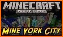 Mine York City map MCPE related image