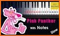 Pink Piano Keyboard related image