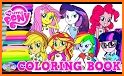 Equestria Coloring Book For Pony related image