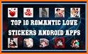 Romantic Stickers - WAStickerApps related image