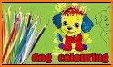 dog coloring book - Games related image