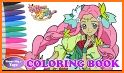 Coloring Pretty Cure related image