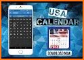 USA Holiday Calendar 2019 - USA Calendar Free related image