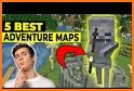 Adventure maps for MCPE related image