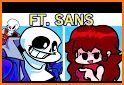 Undertale vs sans FNF Mod related image