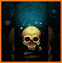 Dark Golden Skull Theme related image