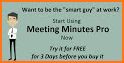 Meeting Minutes Pro related image